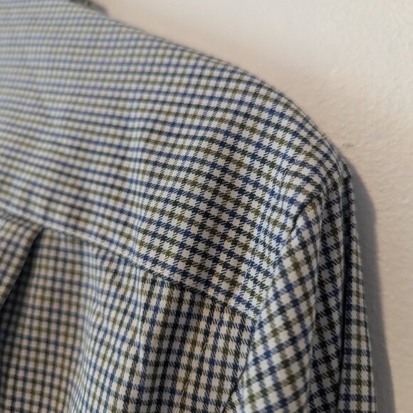 TODD SNYDER - Classic check shirt - Sz 15.5 - Picture 8 of 9